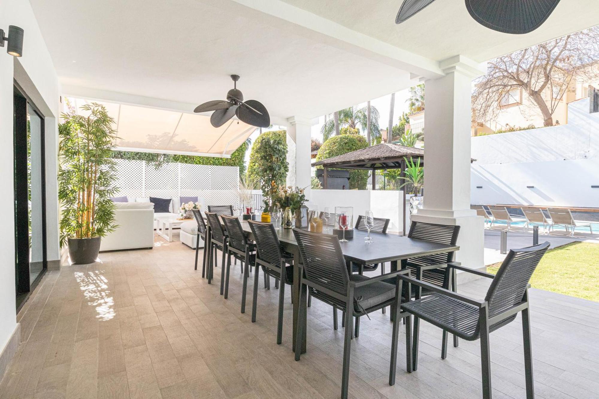 Villa New Zacaluca Pool Sauna & Gym - Happy Rentals Marbella Exterior photo