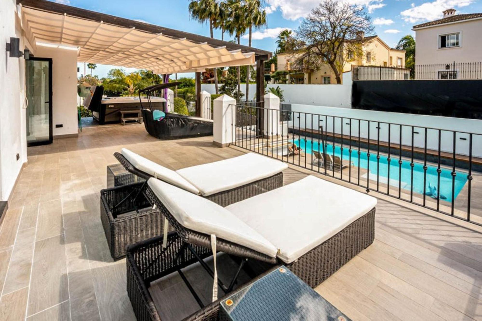 Villa New Zacaluca Pool Sauna & Gym - Happy Rentals Marbella Exterior photo